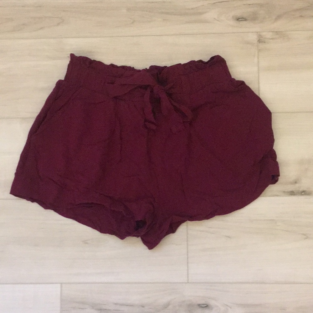 Red shorts